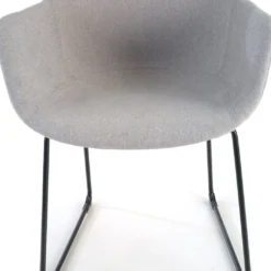 Silla confidente Ivonne patín Asiento Tapizado