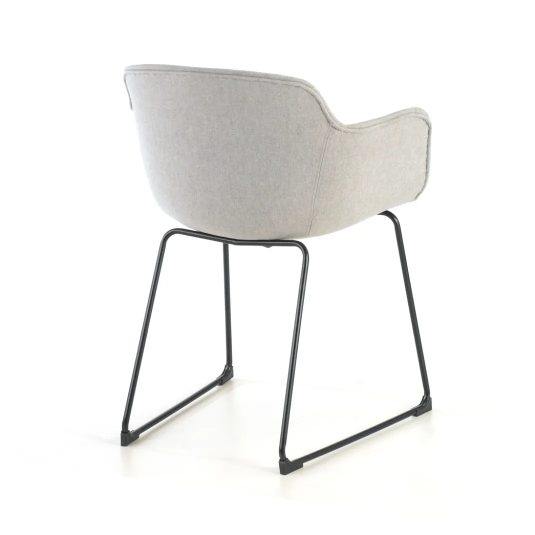 Silla confidente Ivonne patín Asiento Tapizado
