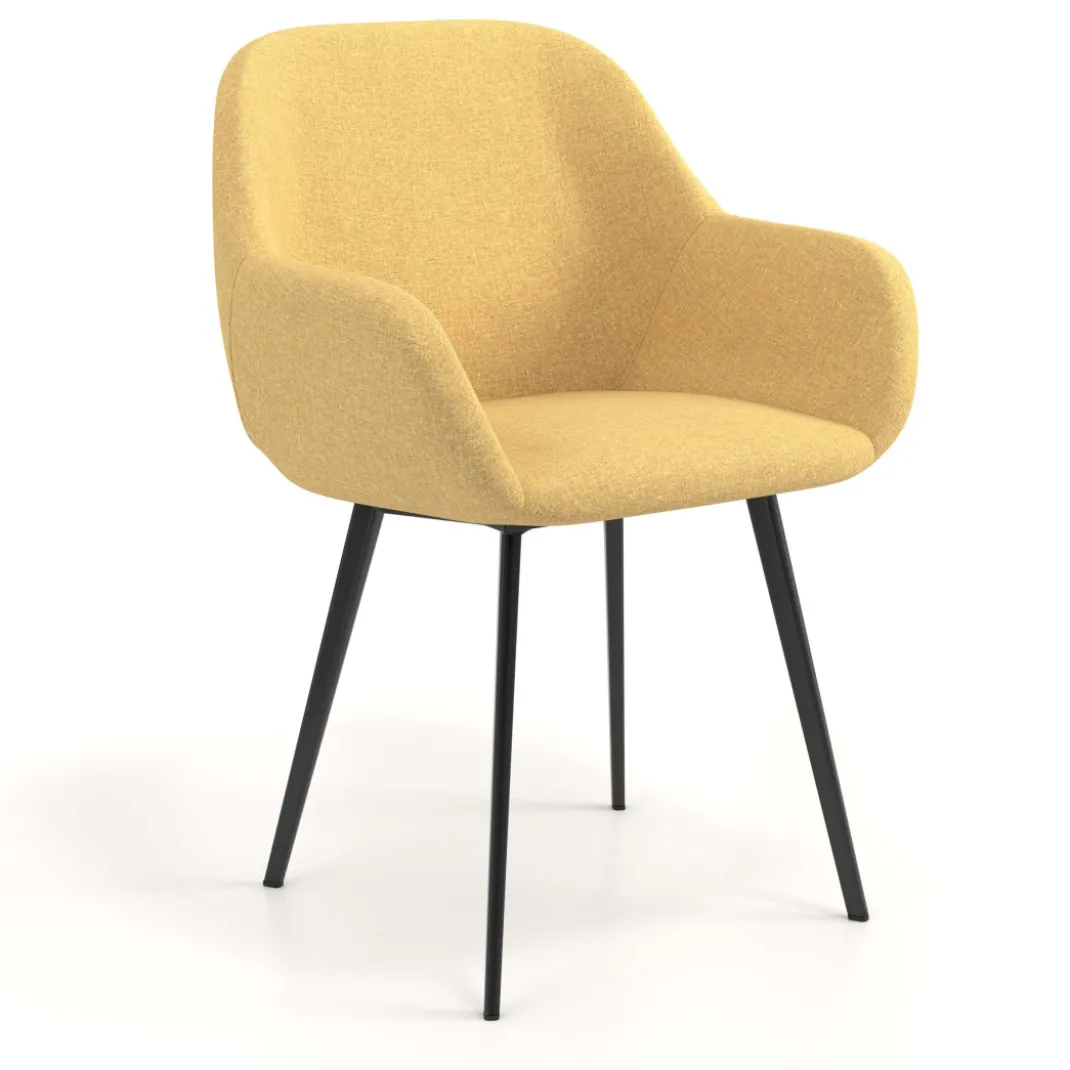 Silla Confidente Moon Estructura 4 patas