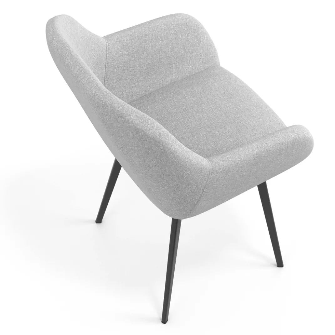 Silla Confidente Moon Estructura 4 patas