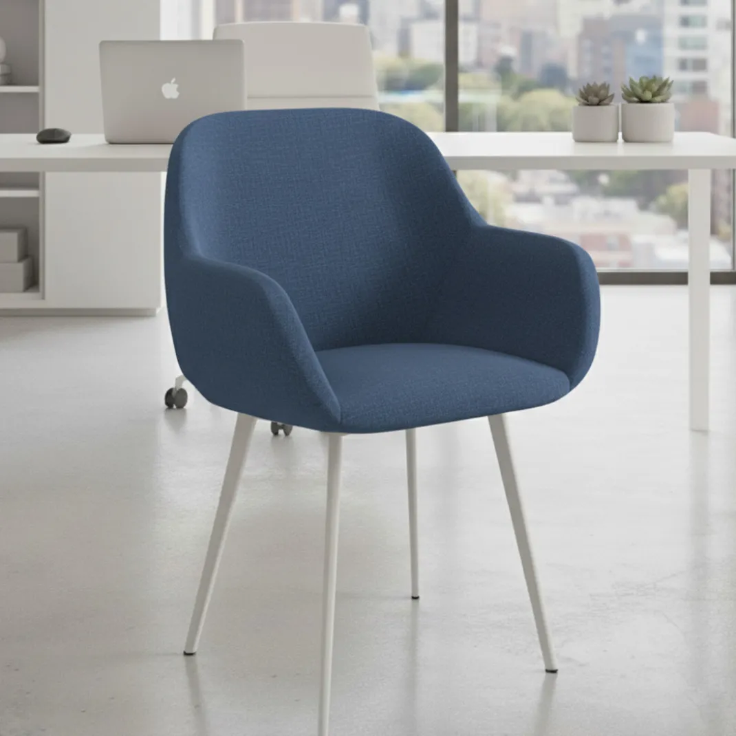 Silla Confidente Moon Estructura 4 patas