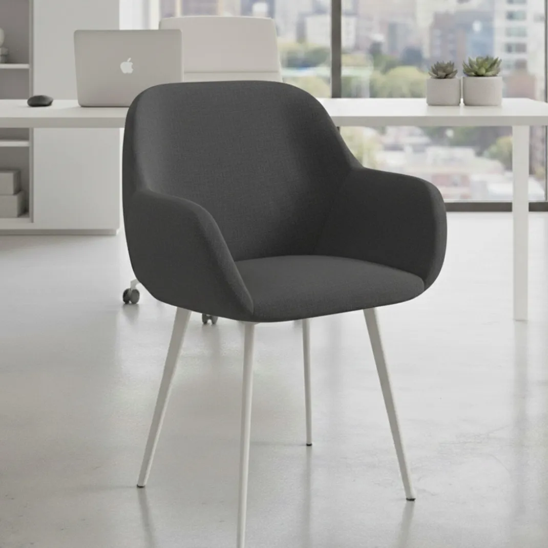Silla Confidente Moon Estructura 4 patas
