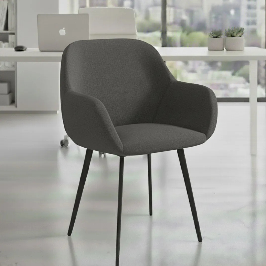 Silla Confidente Moon Estructura 4 patas