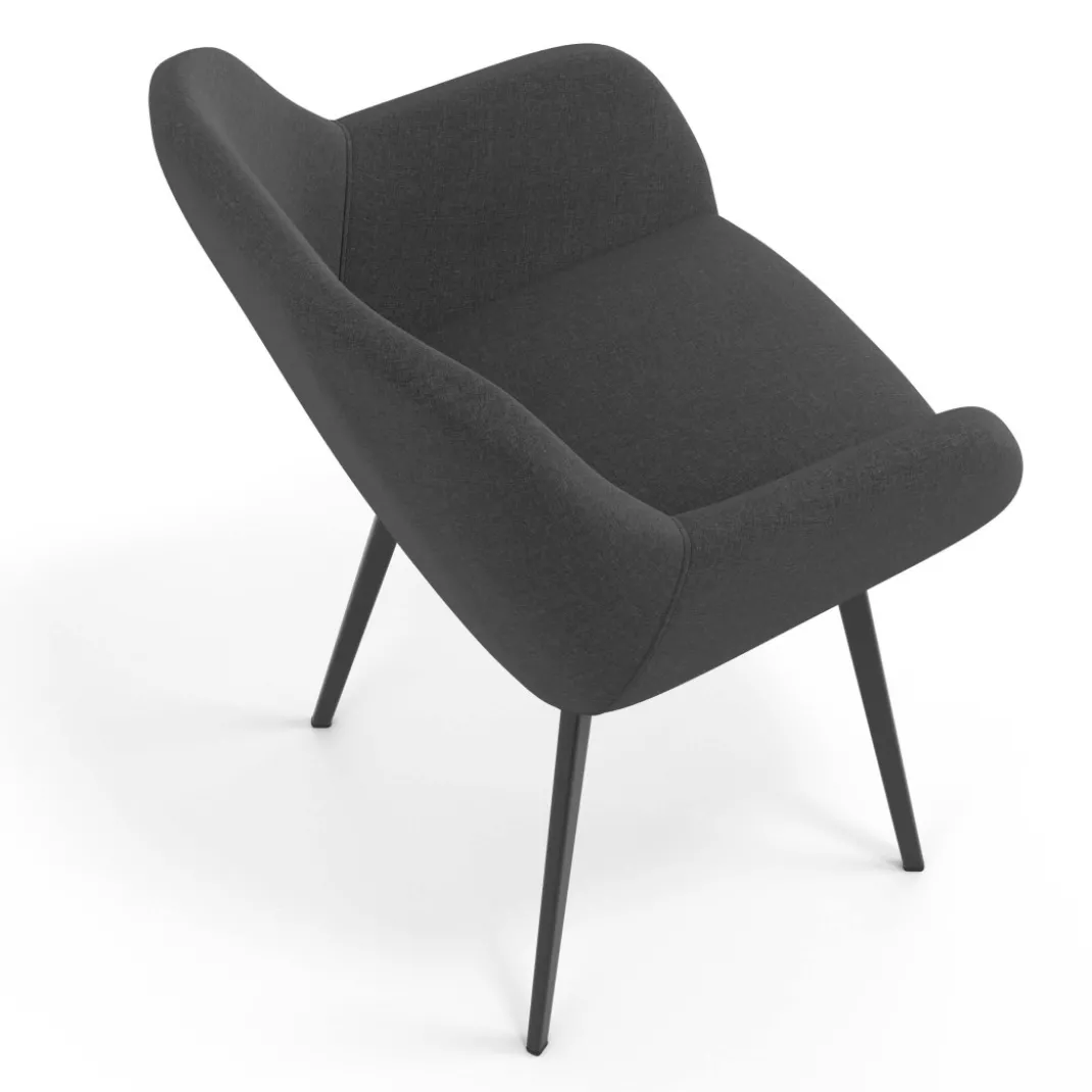Silla Confidente Moon Estructura 4 patas