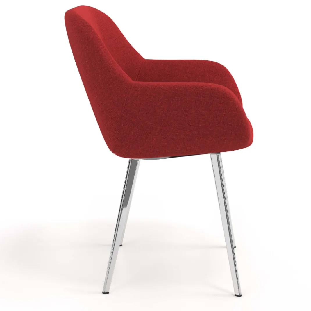 Silla Confidente Moon Estructura 4 patas