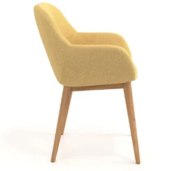 Silla confidente Moon 4 patas madera maciza