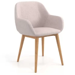 Silla confidente Moon 4 patas madera maciza