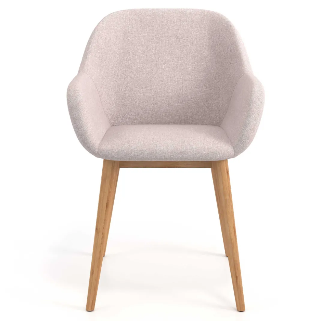 Silla confidente Moon 4 patas madera maciza