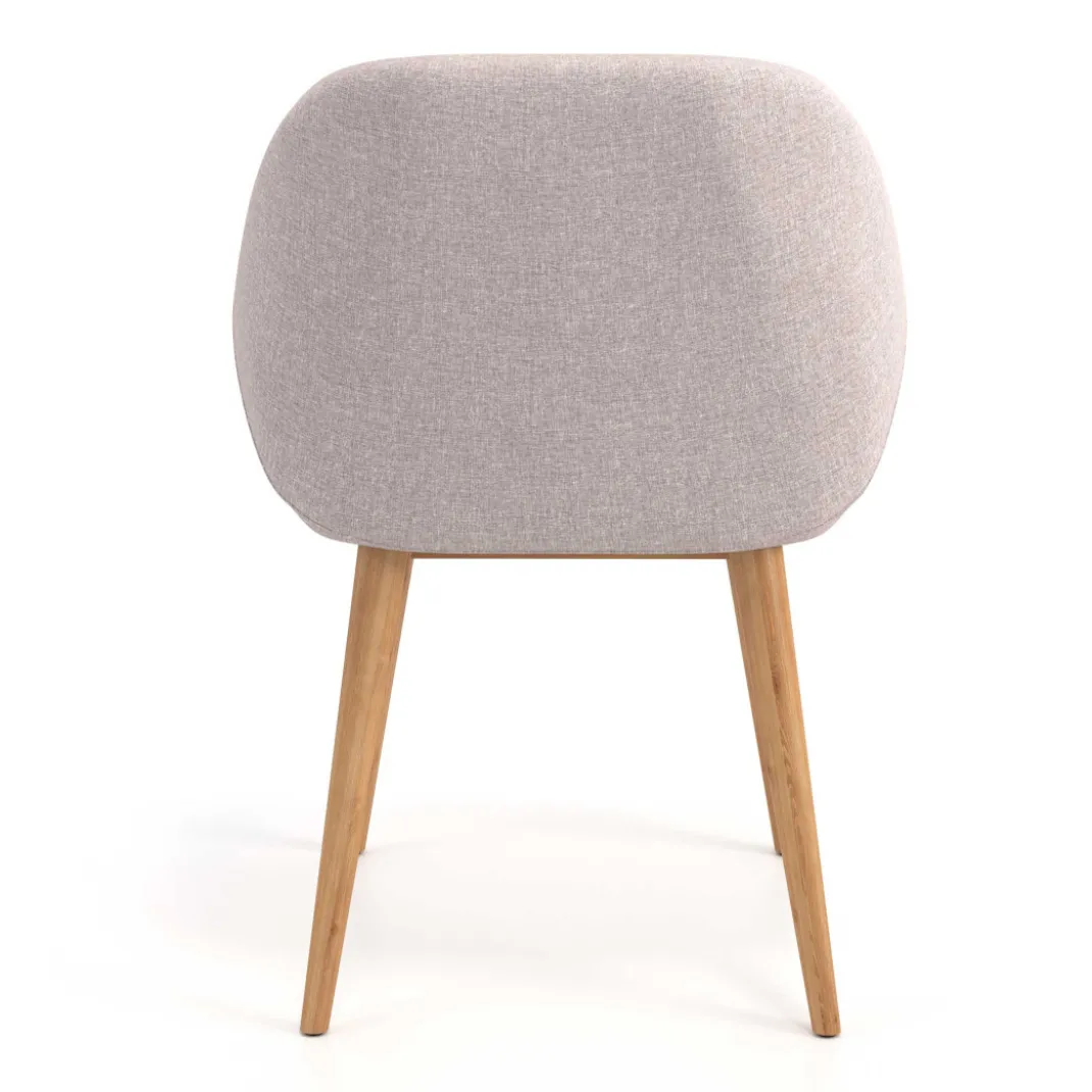 Silla confidente Moon 4 patas madera maciza