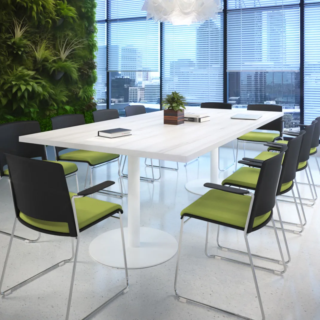 Silla Confidente tapizada con brazos Lotus
