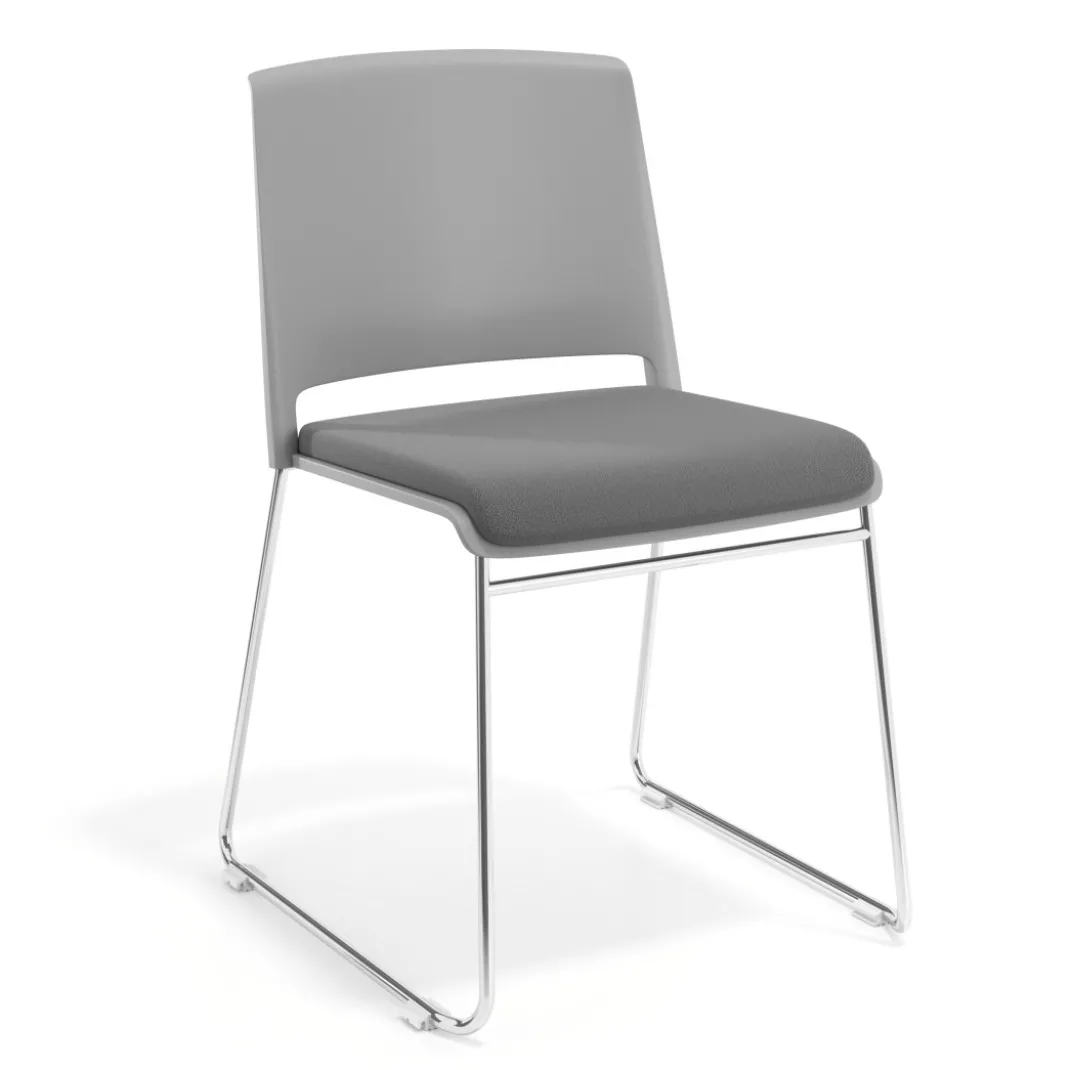 Silla Confidente tapizada Lotus