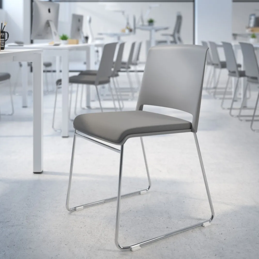 Silla Confidente tapizada Lotus