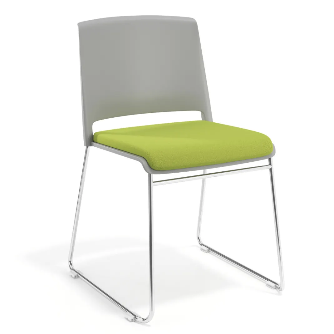 Silla Confidente tapizada Lotus