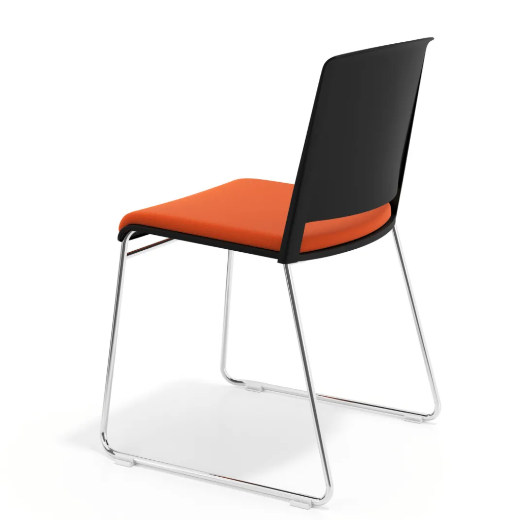 Silla Confidente tapizada Lotus
