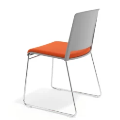 Silla Confidente tapizada Lotus