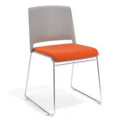 Silla Confidente tapizada Lotus