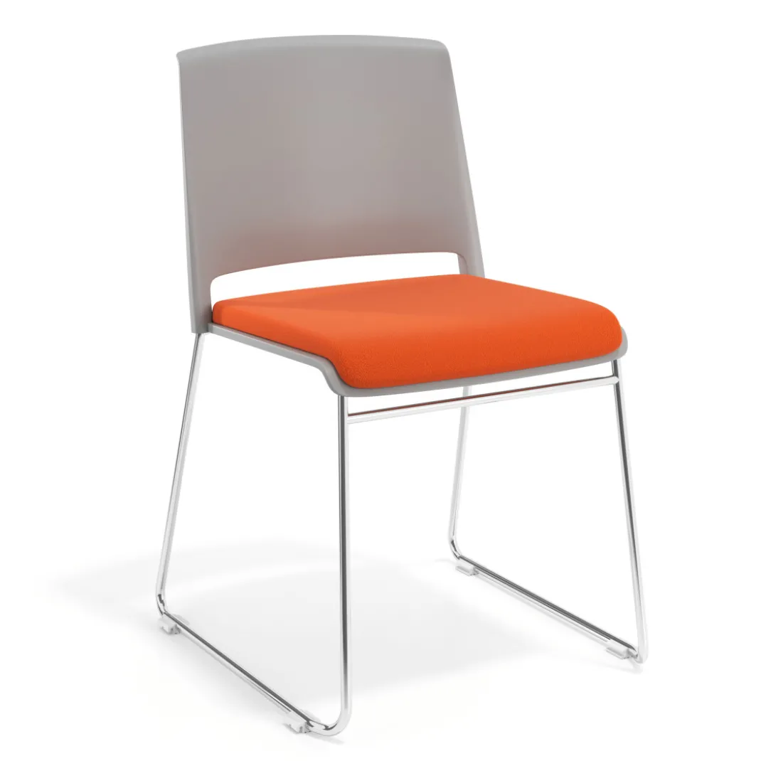 Silla Confidente tapizada Lotus