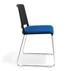 Silla Confidente tapizada Lotus
