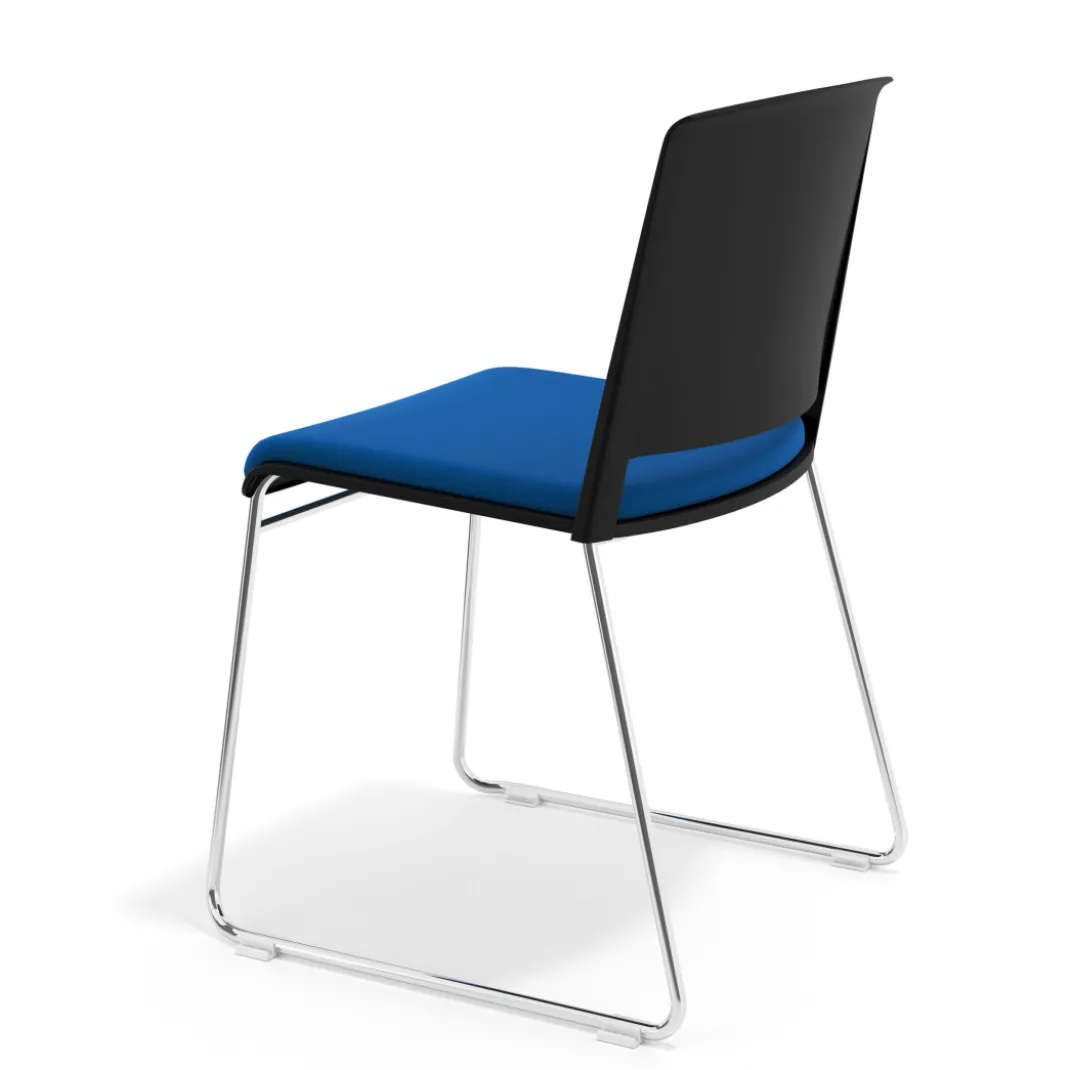 Silla Confidente tapizada Lotus