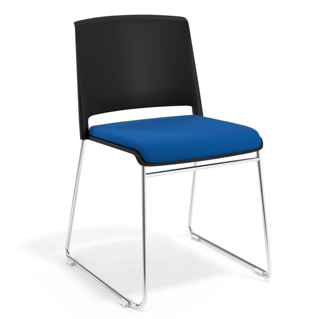 Silla Confidente tapizada Lotus