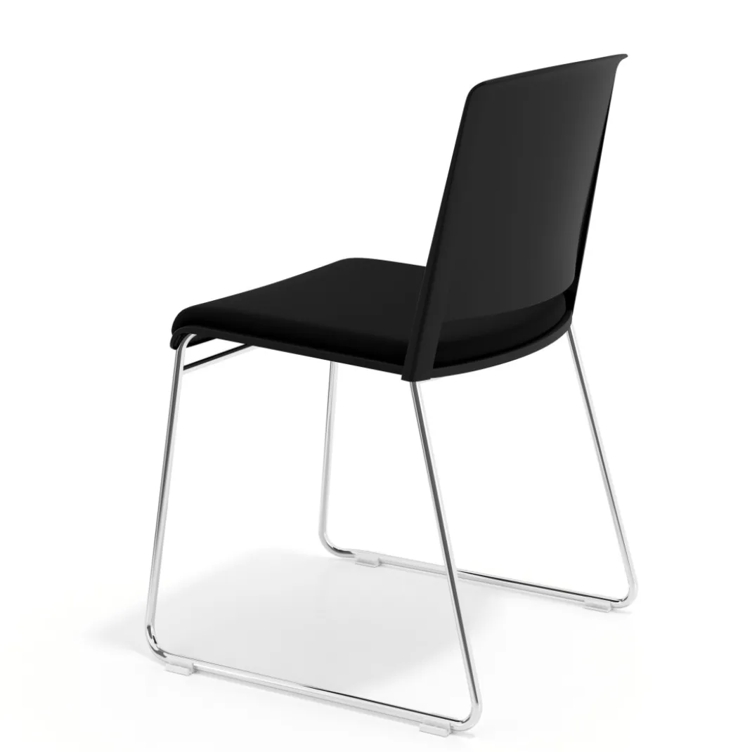 Silla Confidente tapizada Lotus