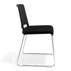 Silla Confidente tapizada Lotus