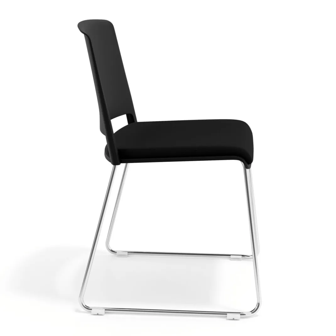 Silla Confidente tapizada Lotus