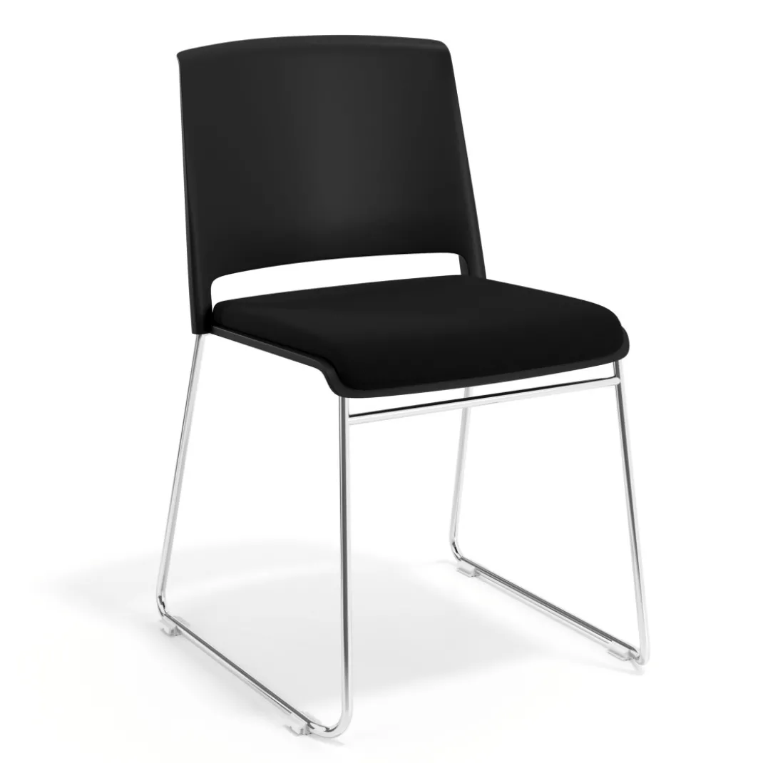 Silla Confidente tapizada Lotus