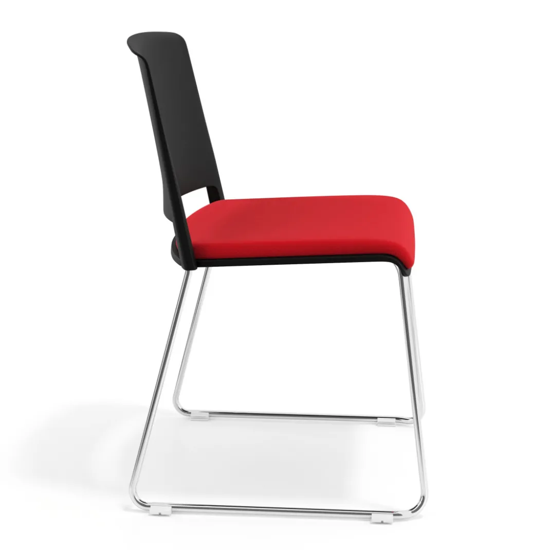 Silla Confidente tapizada Lotus