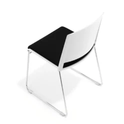 Silla Confidente tapizada Lotus