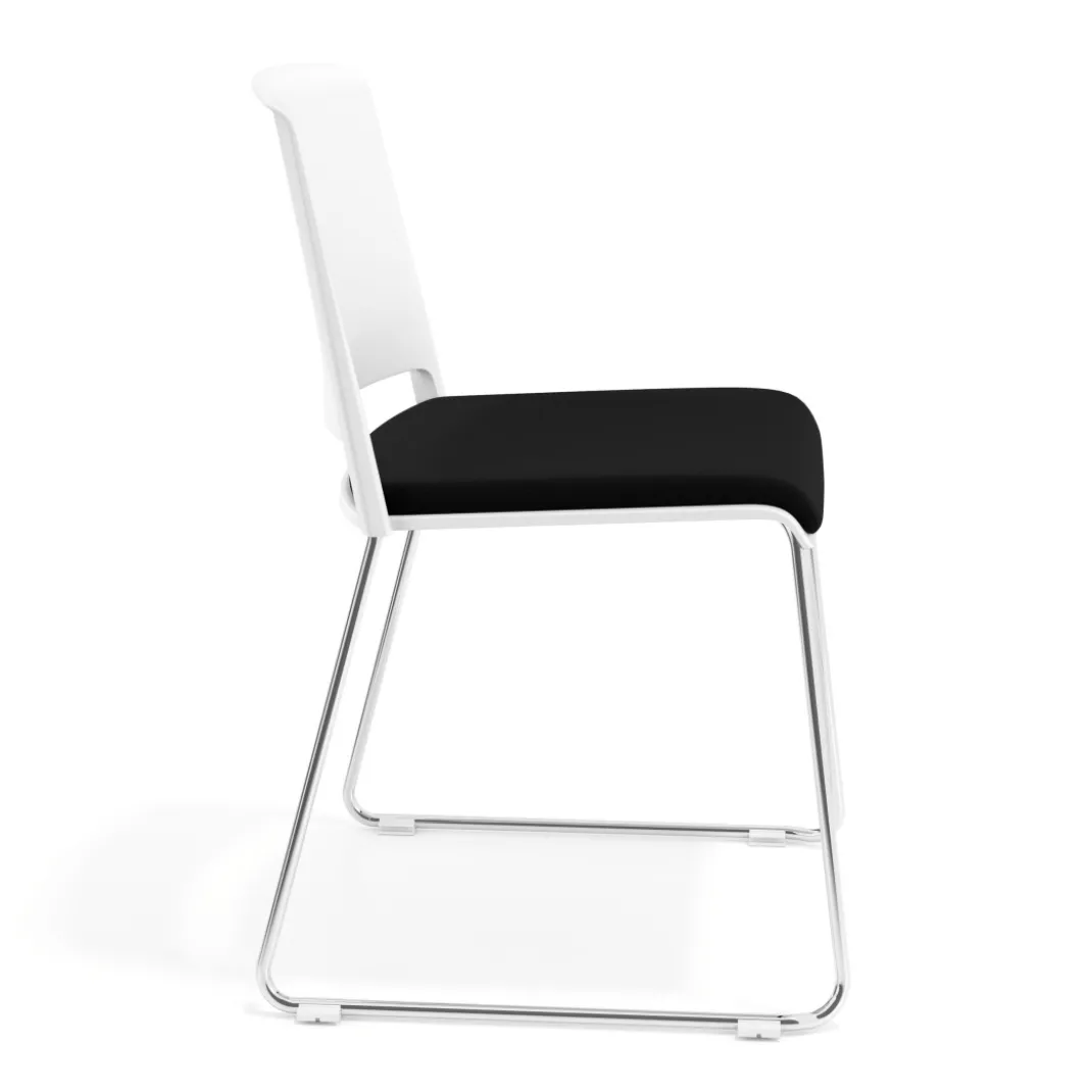 Silla Confidente tapizada Lotus