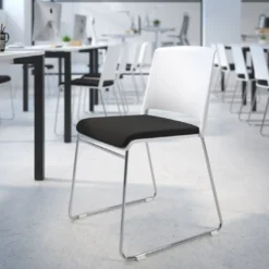 Silla Confidente tapizada Lotus