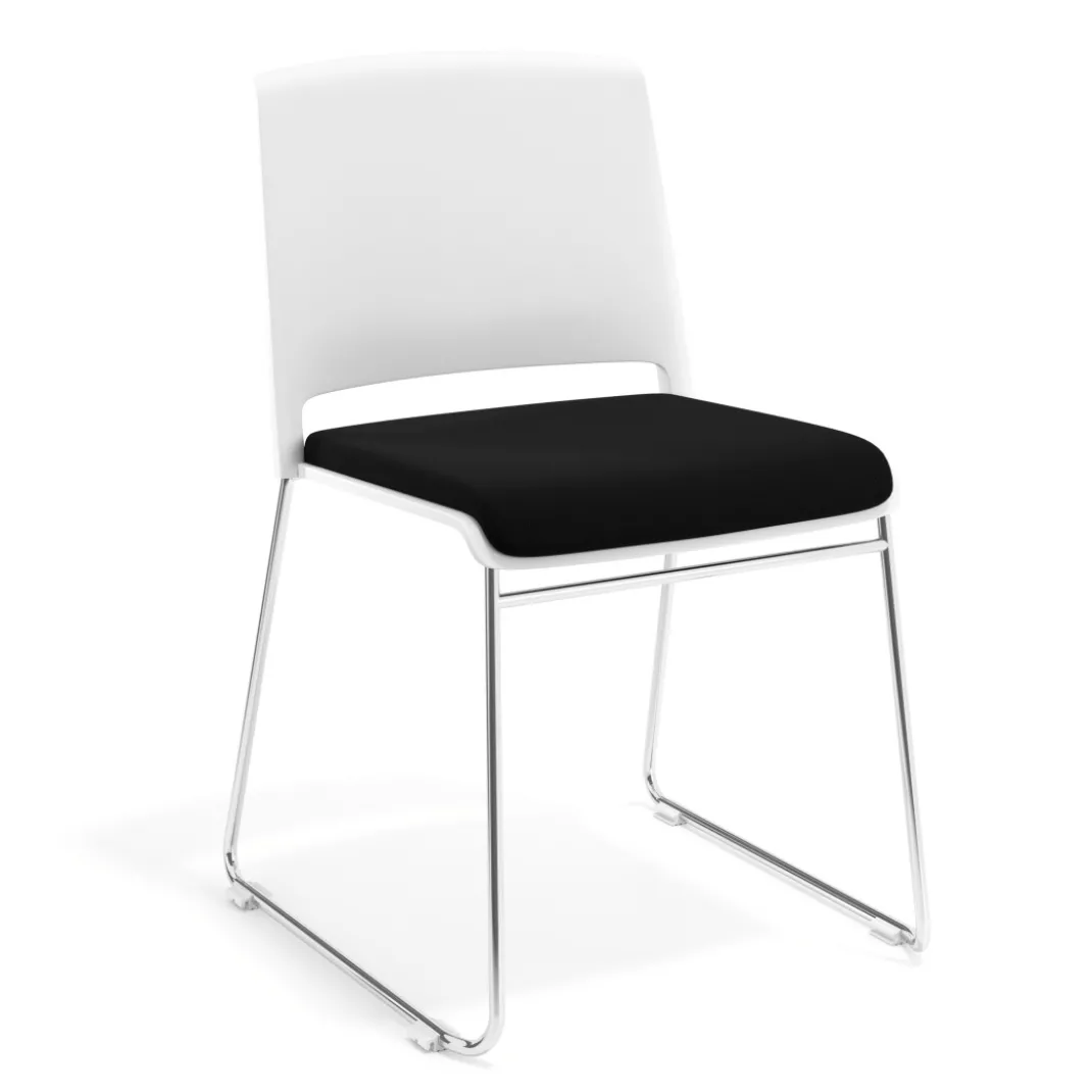Silla Confidente tapizada Lotus