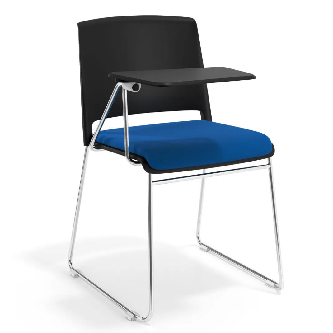 Silla con pala tapizada Lotus