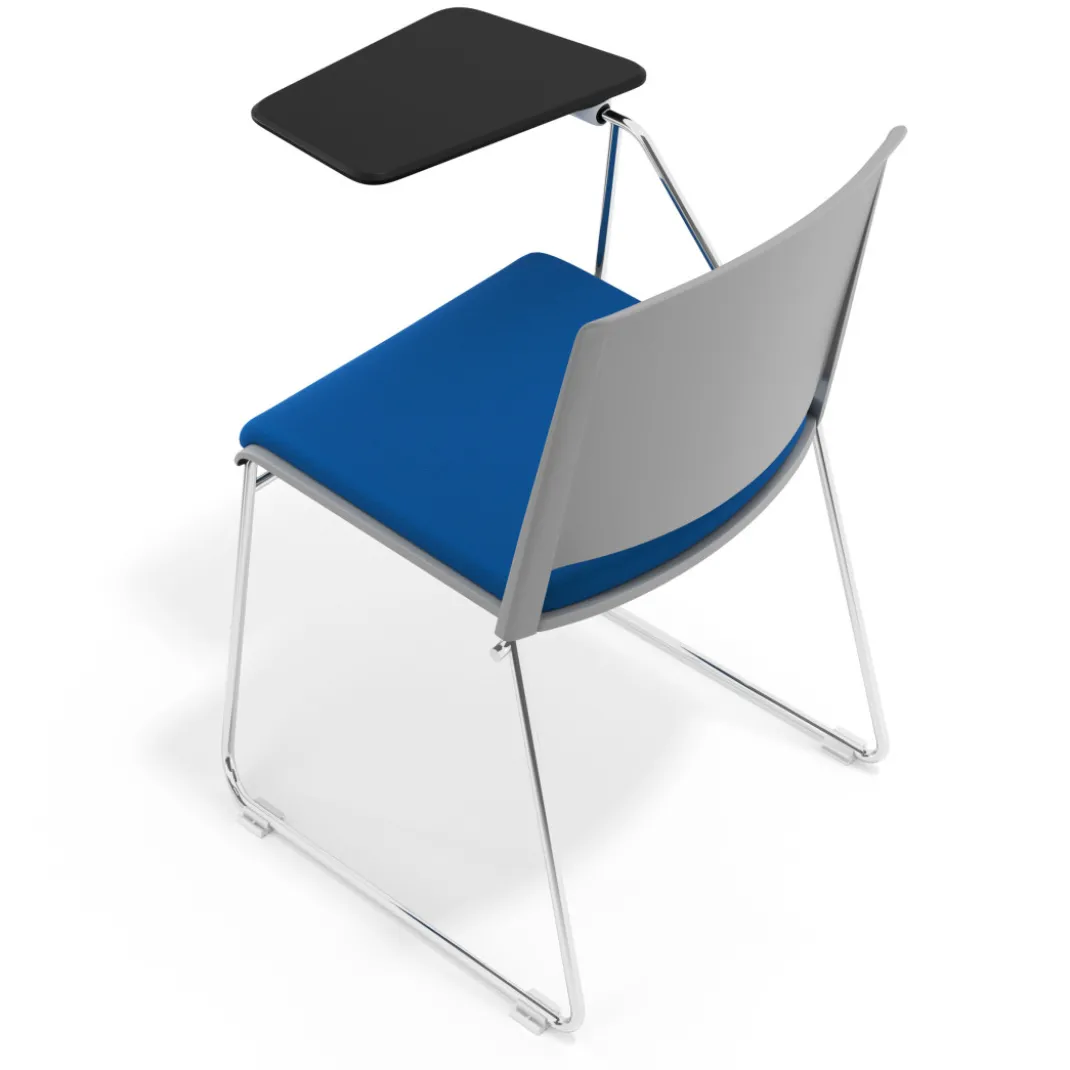 Silla con pala tapizada Lotus