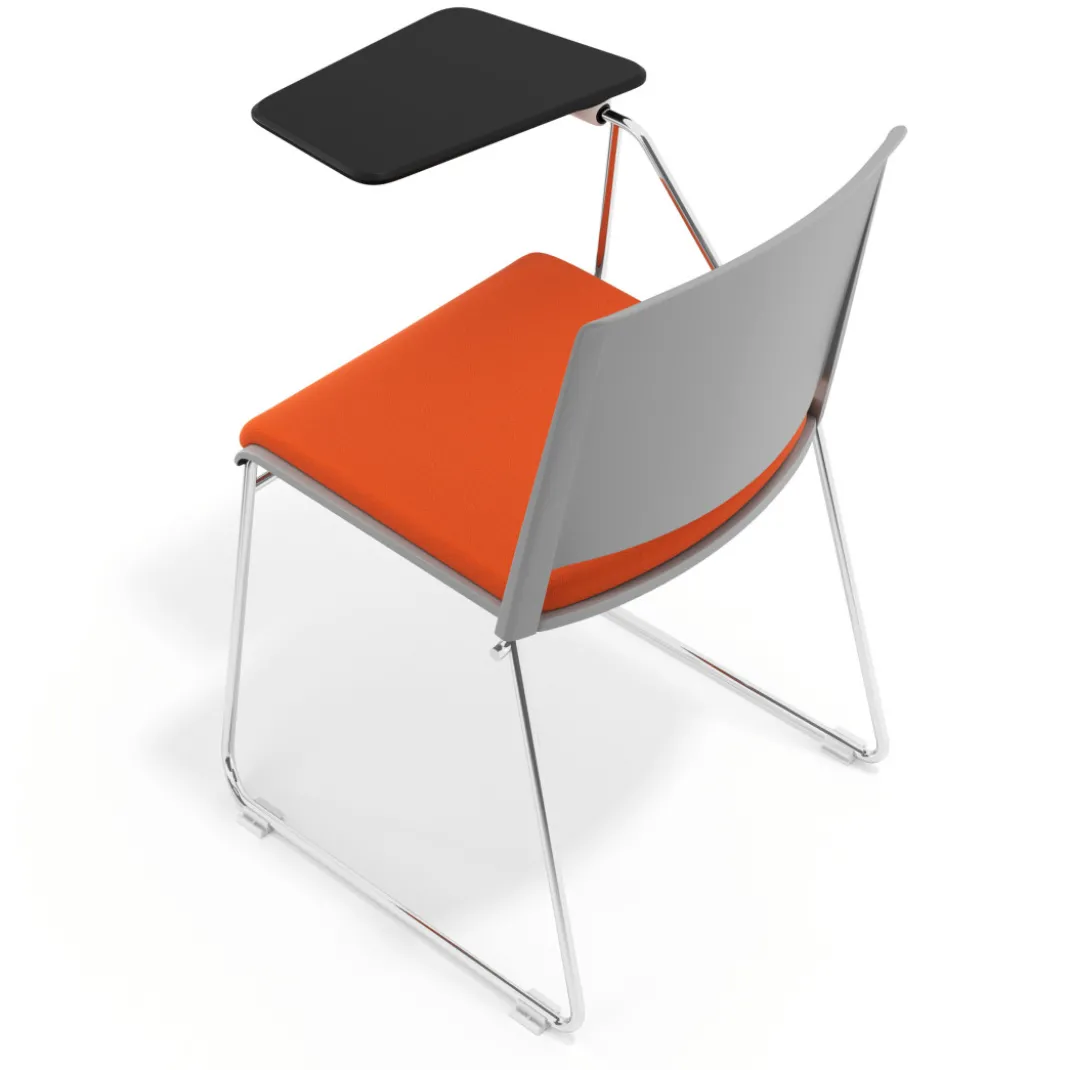 Silla con pala tapizada Lotus