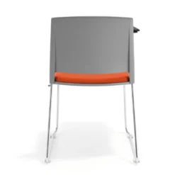 Silla con pala tapizada Lotus