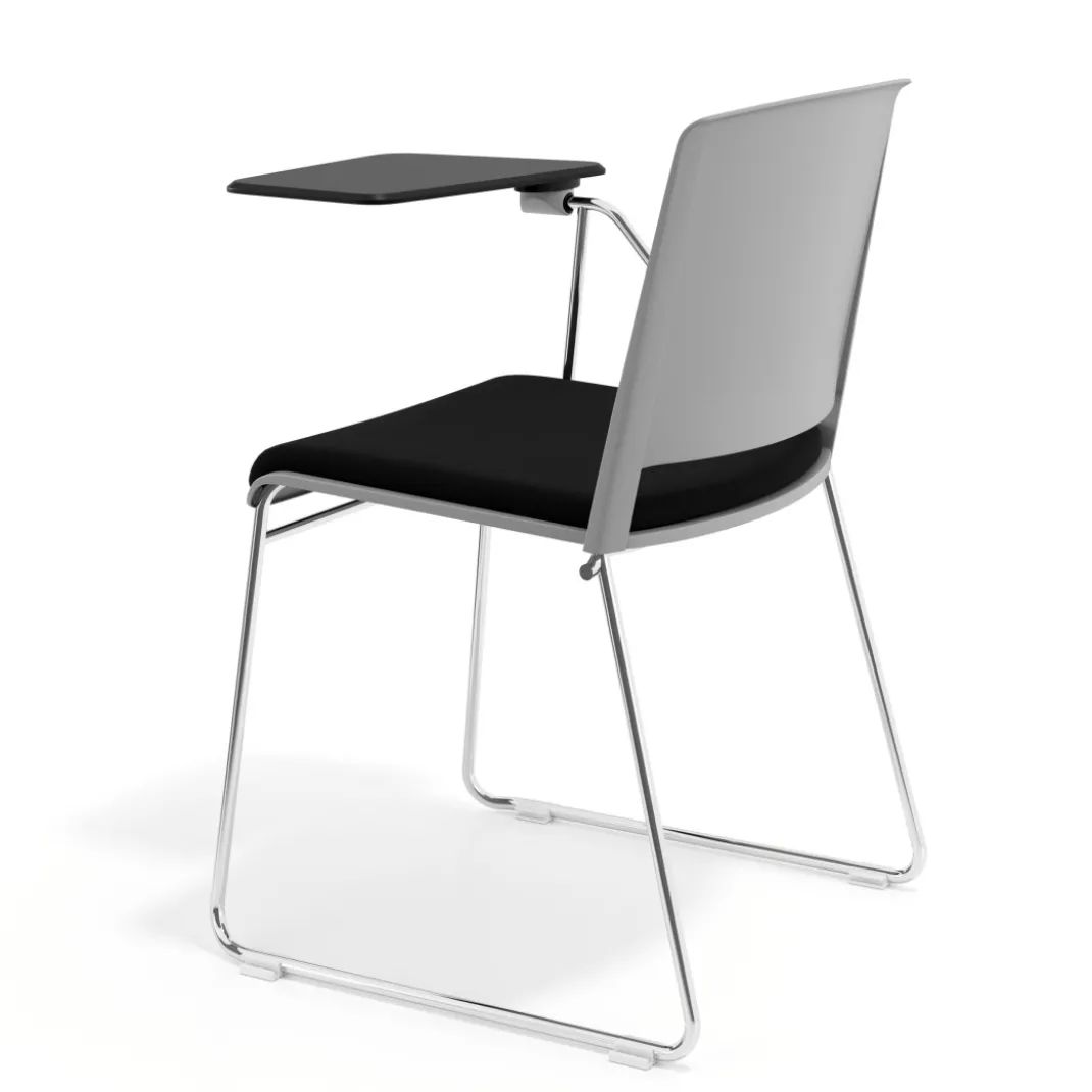 Silla con pala tapizada Lotus