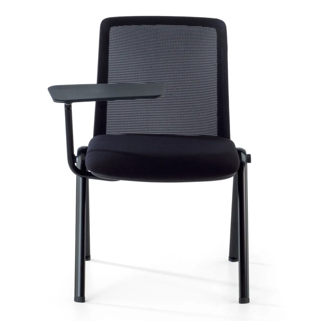 Silla de conferencias Versa con pala, respaldo de red, apilable