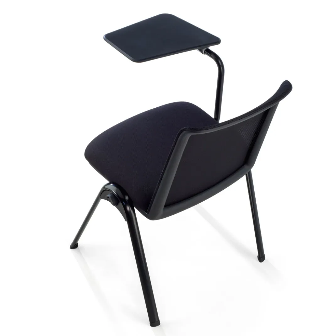 Silla de conferencias Versa con pala, respaldo de red, apilable