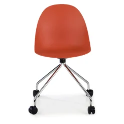 Silla de confidente Flow, con ruedas