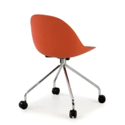 Silla de confidente Flow, con ruedas