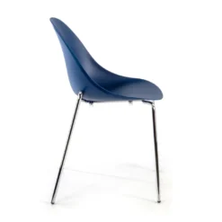 Silla de confidente Flow, 4 patas, estructura acero, apilable