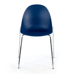 Silla de confidente Flow, 4 patas, estructura acero, apilable