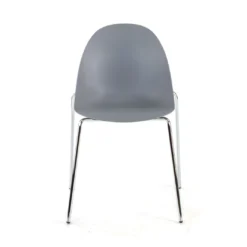 Silla de confidente Flow, 4 patas, estructura acero, apilable
