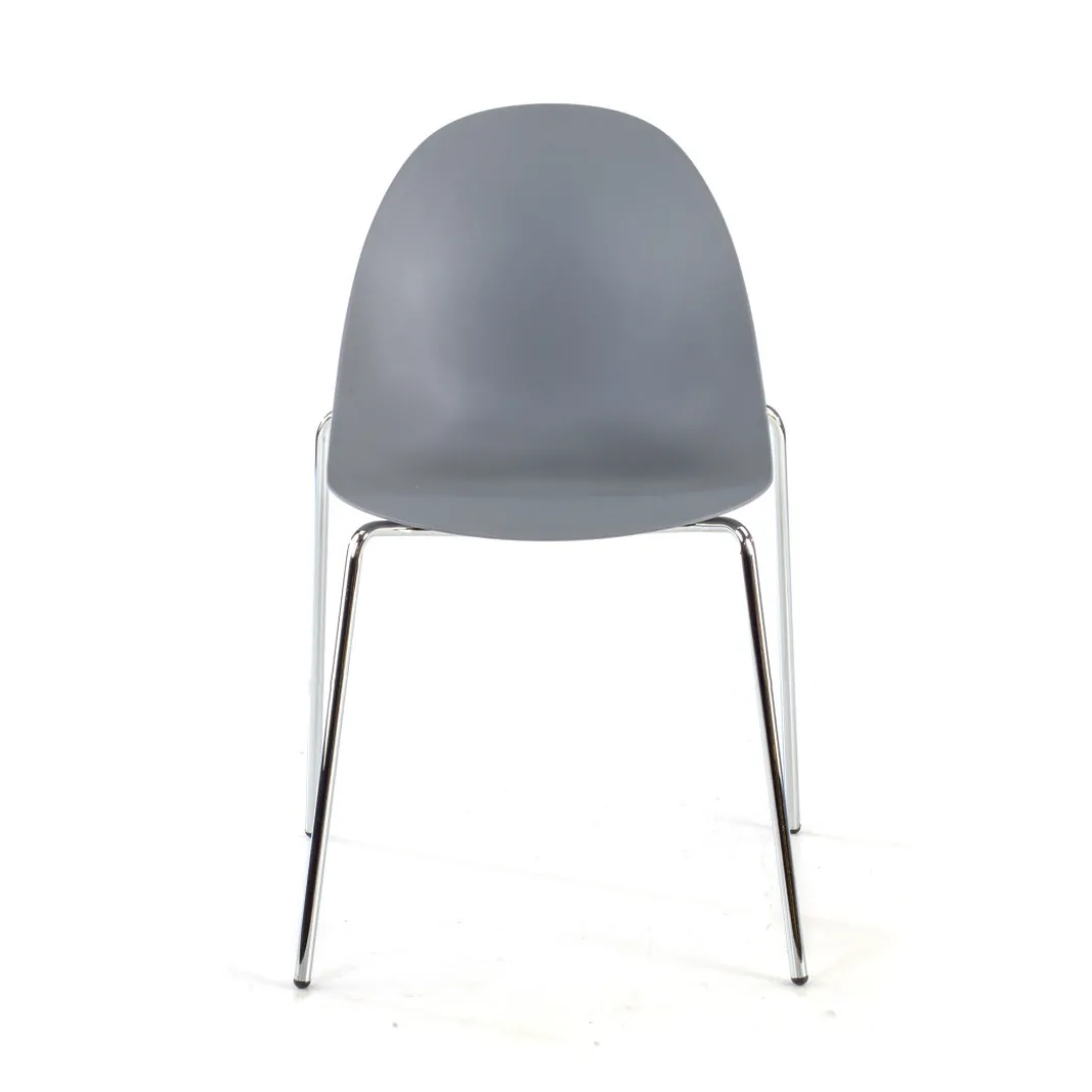 Silla de confidente Flow, 4 patas, estructura acero, apilable