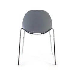 Silla de confidente Flow, 4 patas, estructura acero, apilable