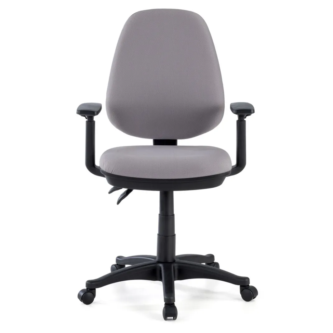 Silla de escritorio en tela Eco Con Brazos, mecanismo asyncron