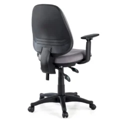 Silla de escritorio en tela Eco Con Brazos, mecanismo asyncron