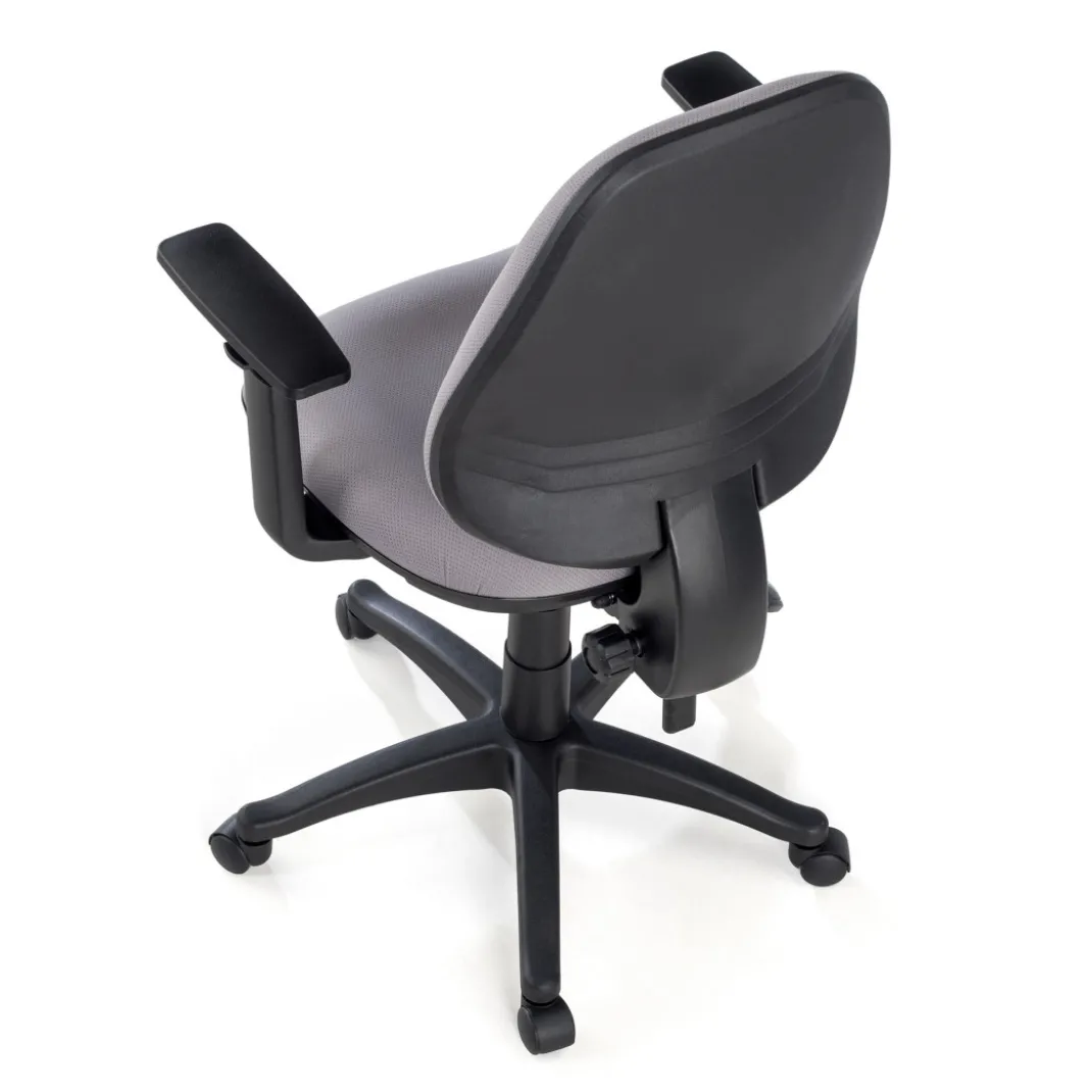 Silla de escritorio en tela Eco Con Brazos, mecanismo asyncron